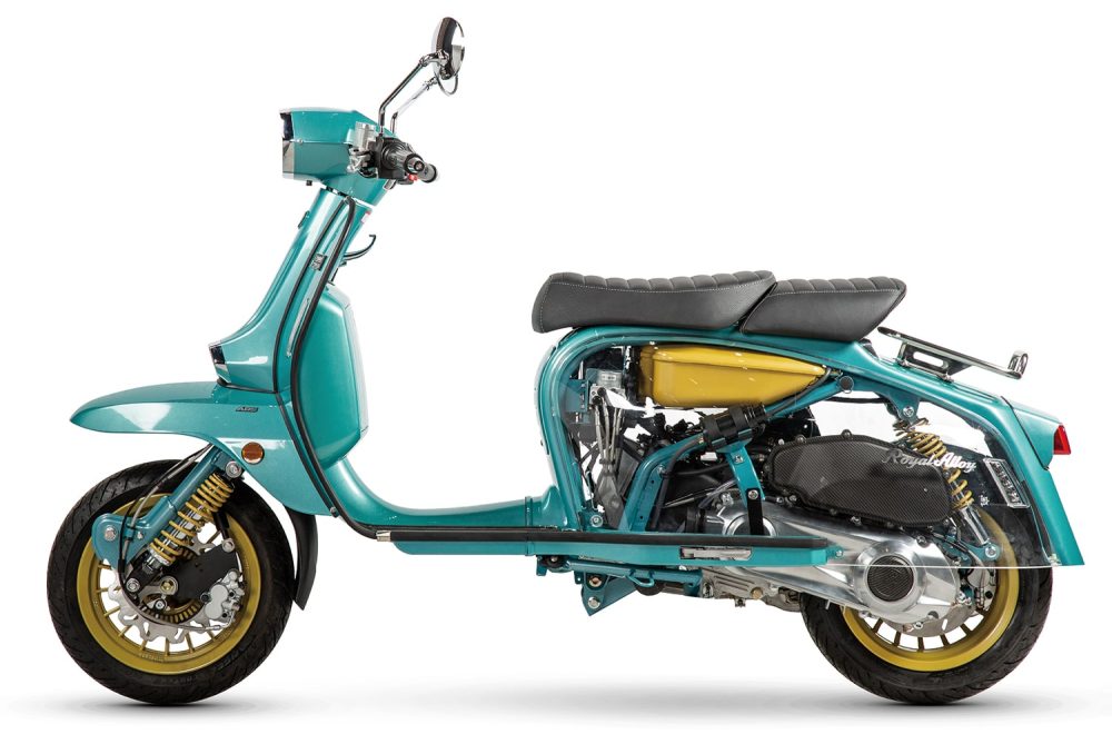 GP125 YOUTH EDITION-BLUE (CLEAR COVER)